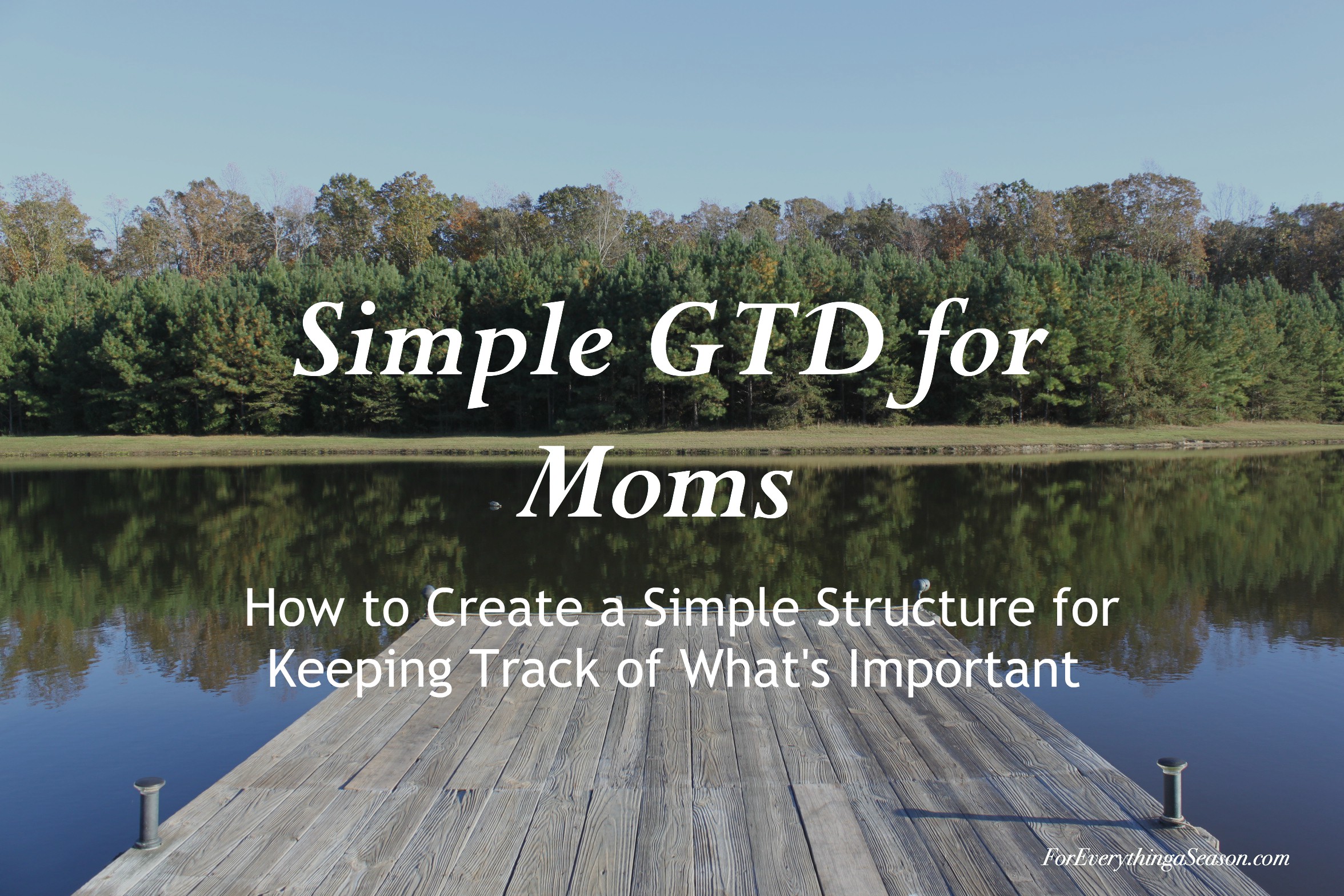 GTD for Moms