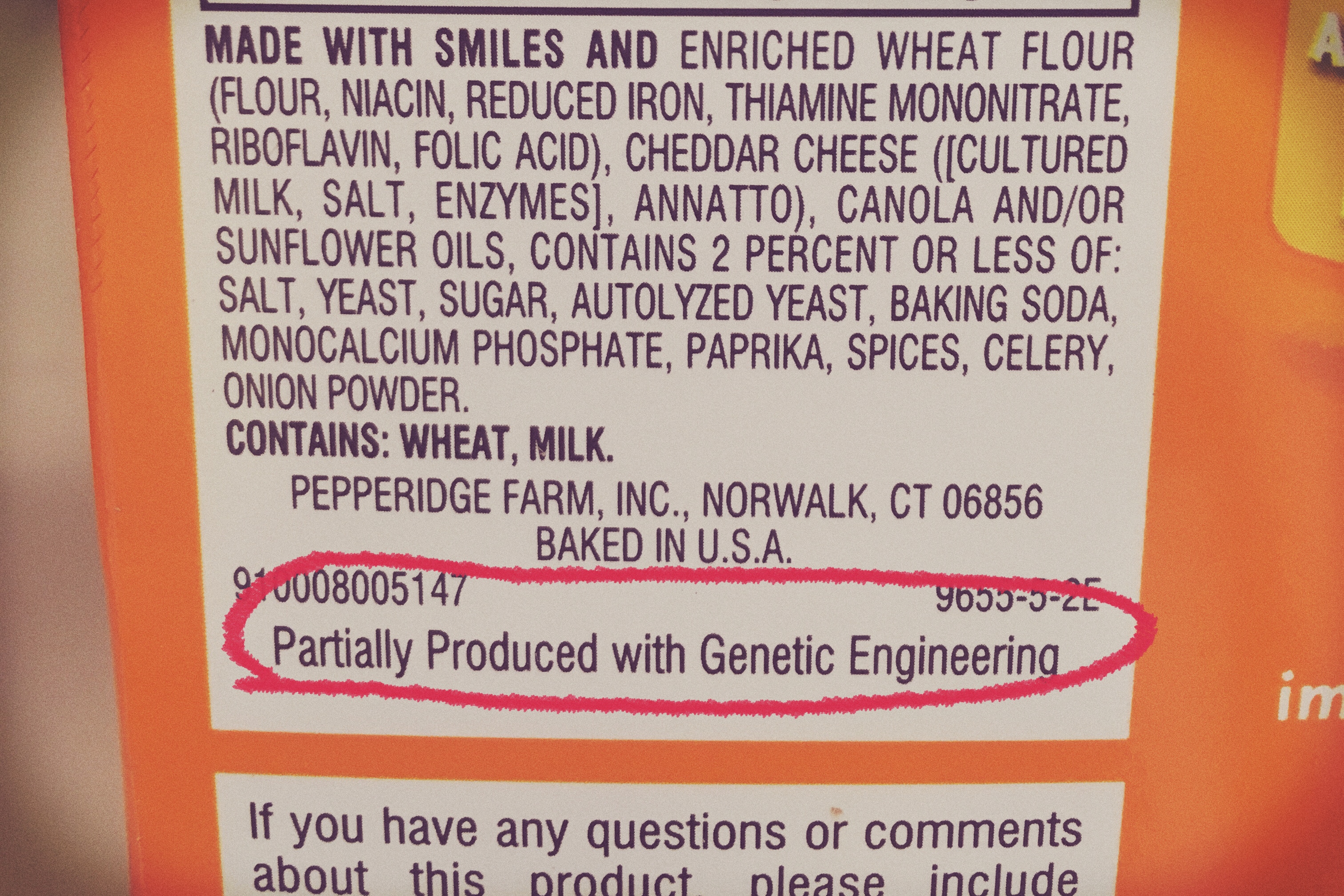 GMO Genetically modified food